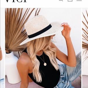 Vici Straw Hat - Natural